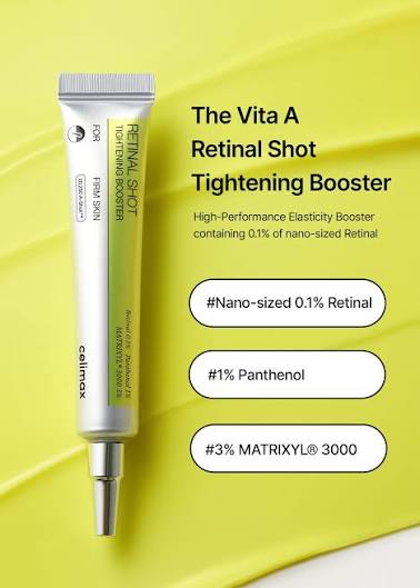 celimax The Vita A Retinal Shot Tightening Booster | 0.1% Retinal, 3% Matryxyl 15ml