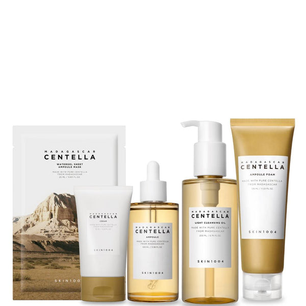 مجموعة العناية بالبشرة بخلاصة سنتيلا النقية | آمنة أثناء الحمل ولا غنى عنها