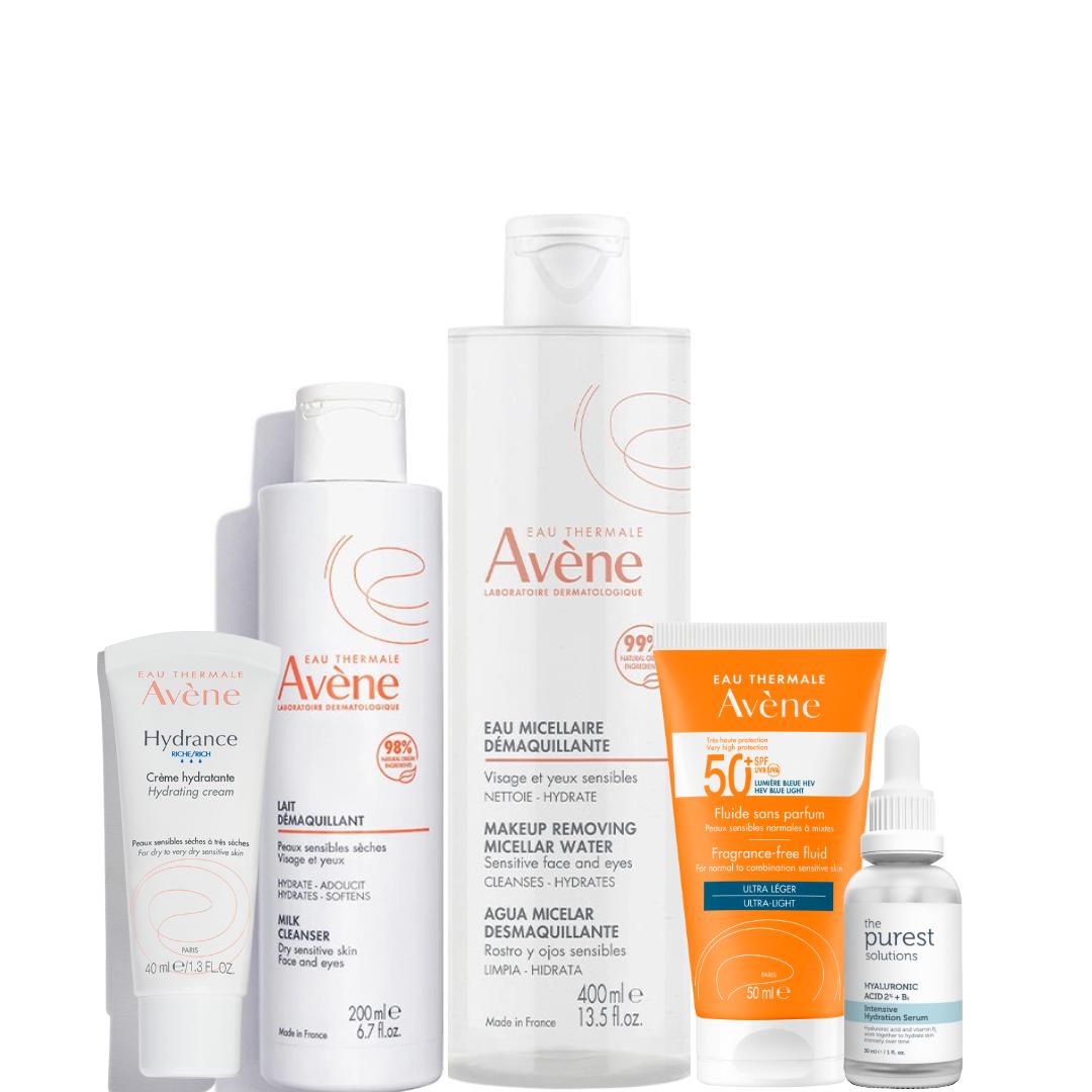 أساسيات العناية بالبشرة الجافة، روتين كامل للعناية بالبشرة