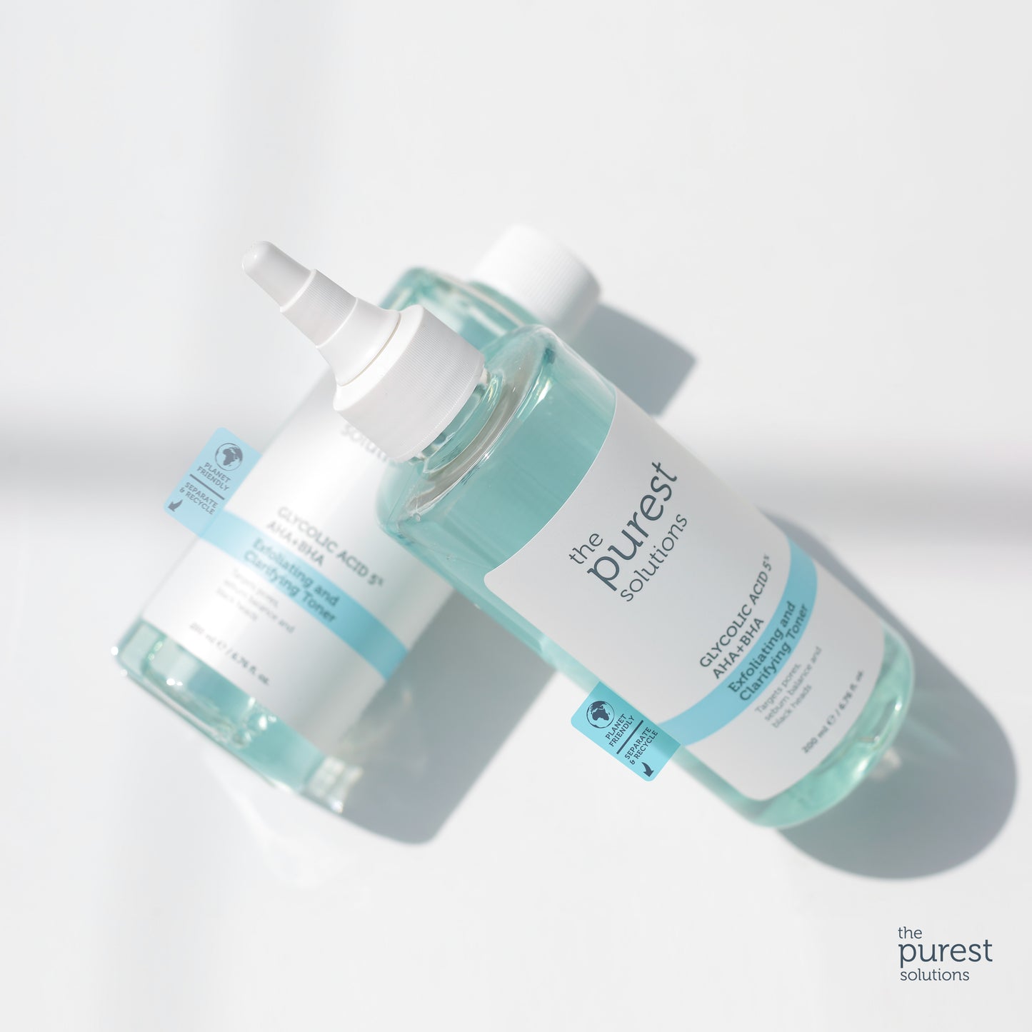 The purest solutions Exfoliating & Clarifying Toner AHA 5% + BHA 200ml