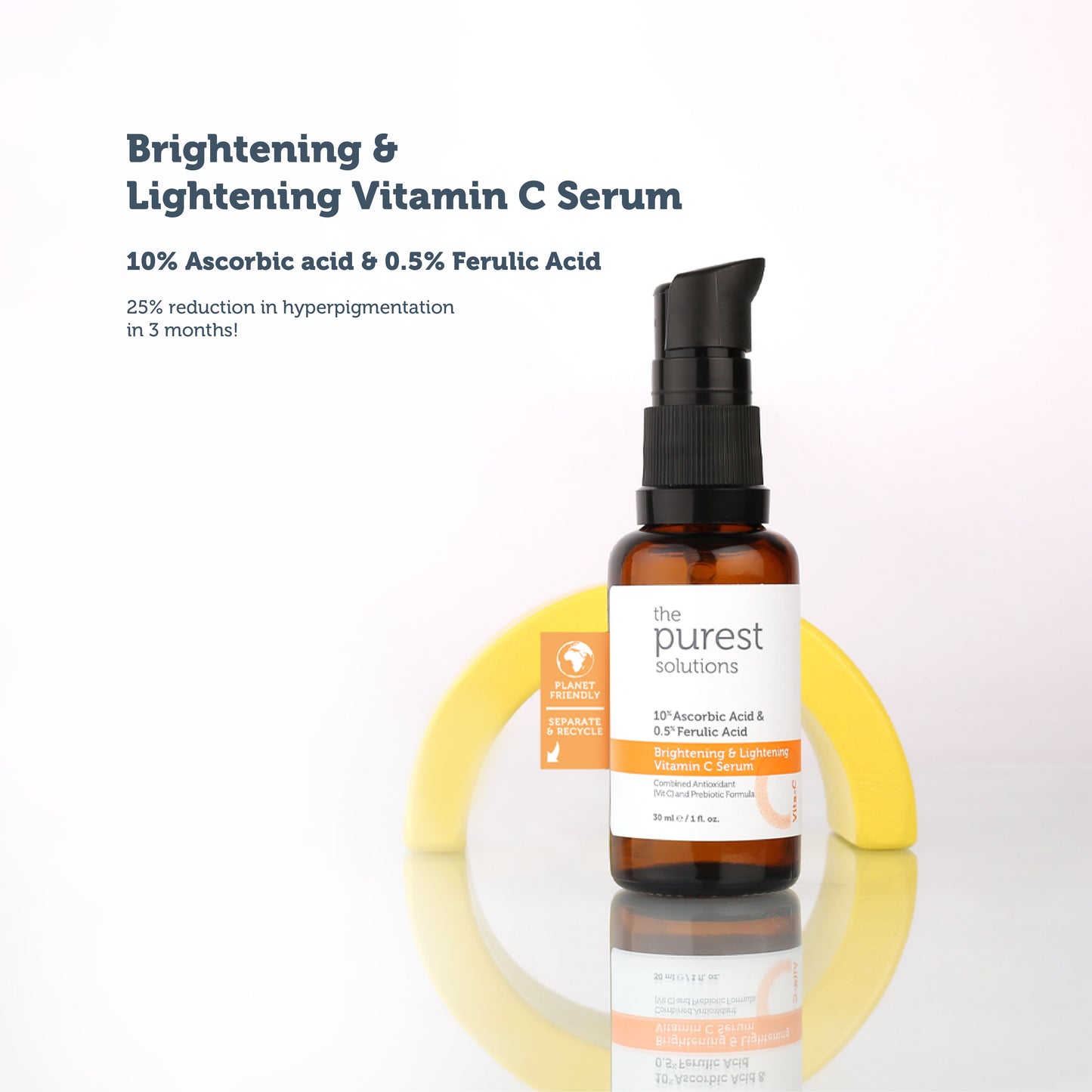 The purest solutions Brightening & Lightening Vitamin C Serum 30ml