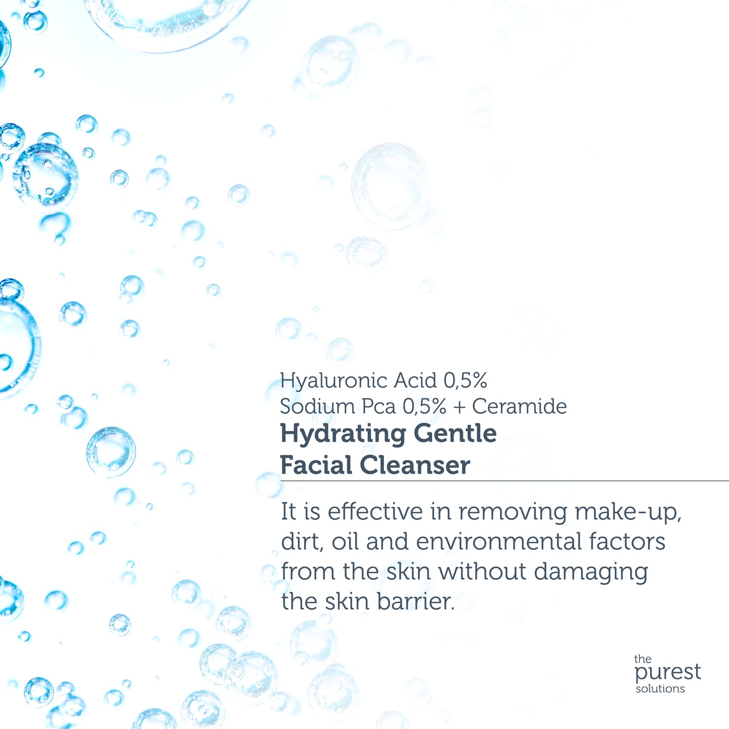 The purest solutions Hydrating Gentle Facial Cleanser 200ml