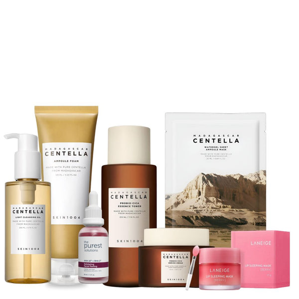 مجموعة العناية بالوجه المنعشة أسبوعياً للاستخدام المنزلي