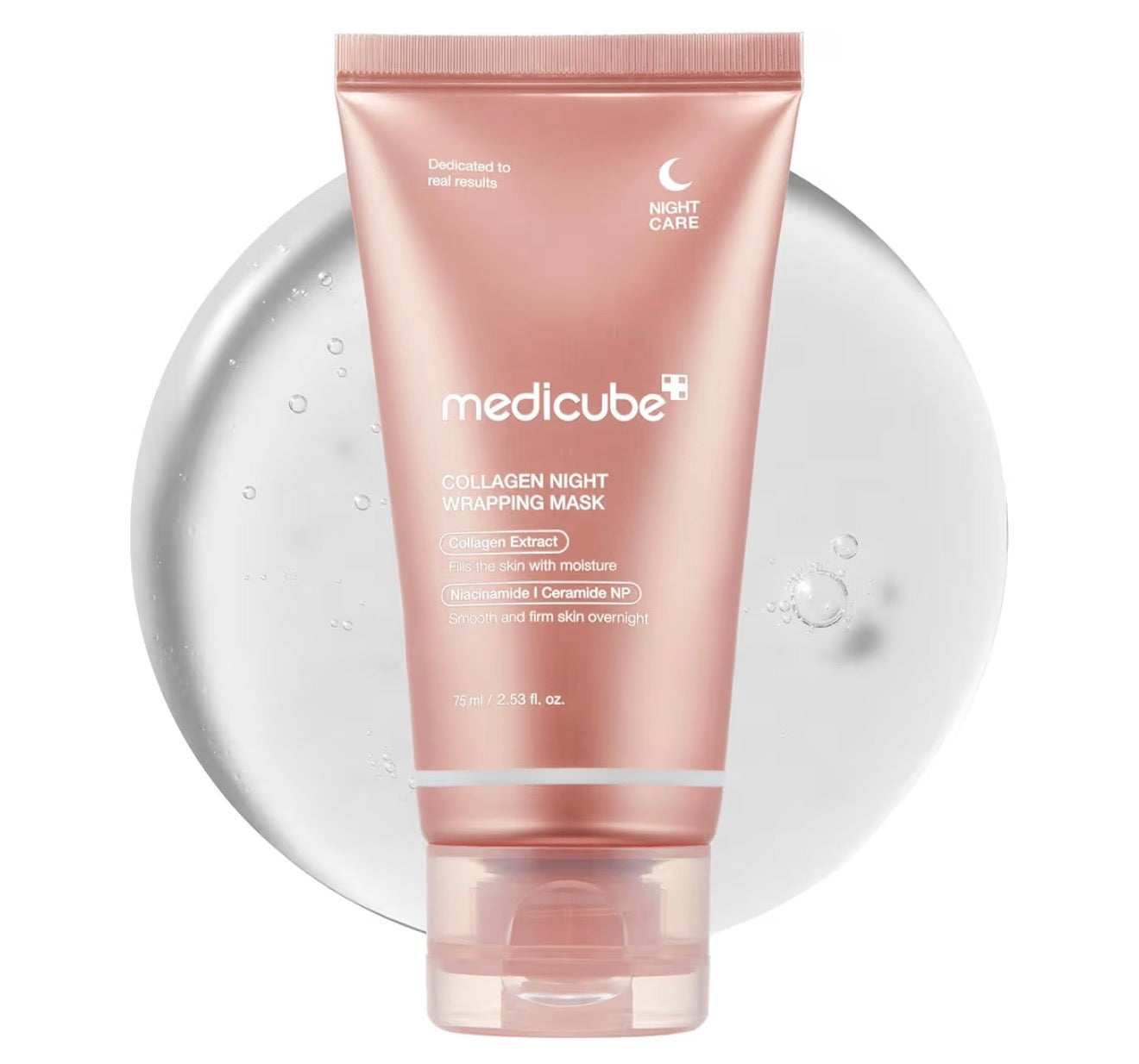 Medicube Collagen Overnight Wrapping Peel Off Facial Mask Pack - Elasticity & Hydration Care 75ML