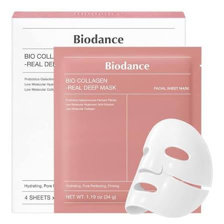BIODANCE BIO COLLAGEN REAL
DEEP MASK 34G (4 Masks EA)