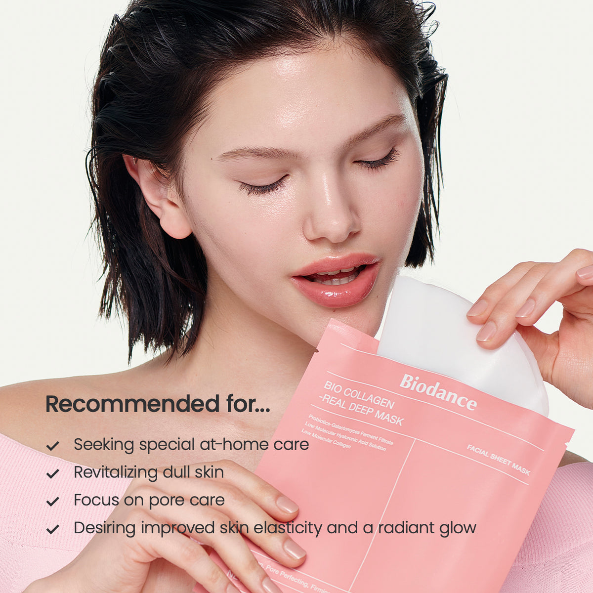 BIODANCE BIO COLLAGEN REAL
DEEP MASK 34G (4 Masks EA)