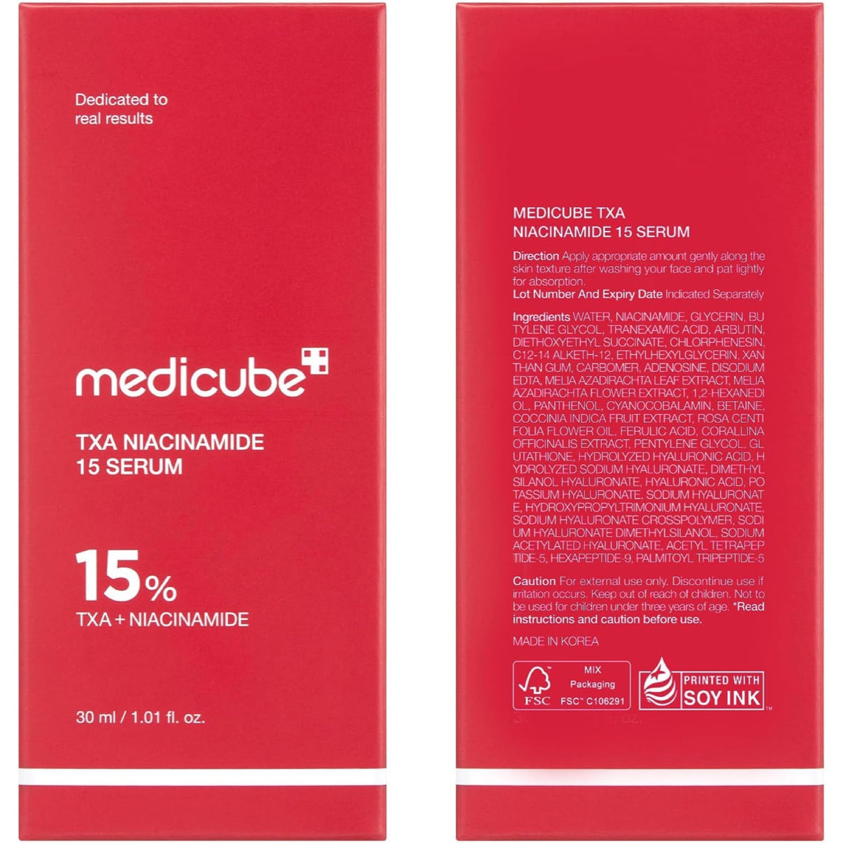 Medicube TXA Niacinamide 15% Serum 30ml