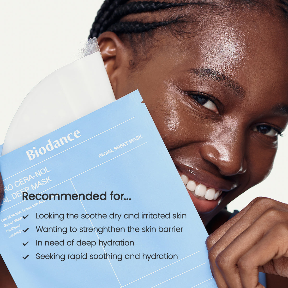 Biodance Hydro Cera-nol Real Deep Mask 4 EA
