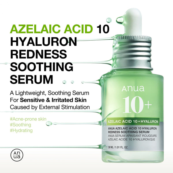 Anua Azelaic Acid 10 Hyaluron Redness Soothing Serum 30 ml